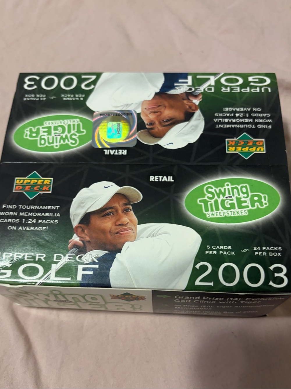 2003 Upper Deck Golf 24-Pack Retail Box